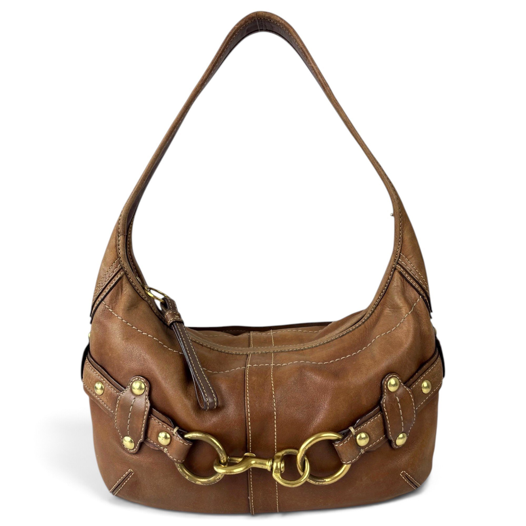 Signature Sufflette leather handbag