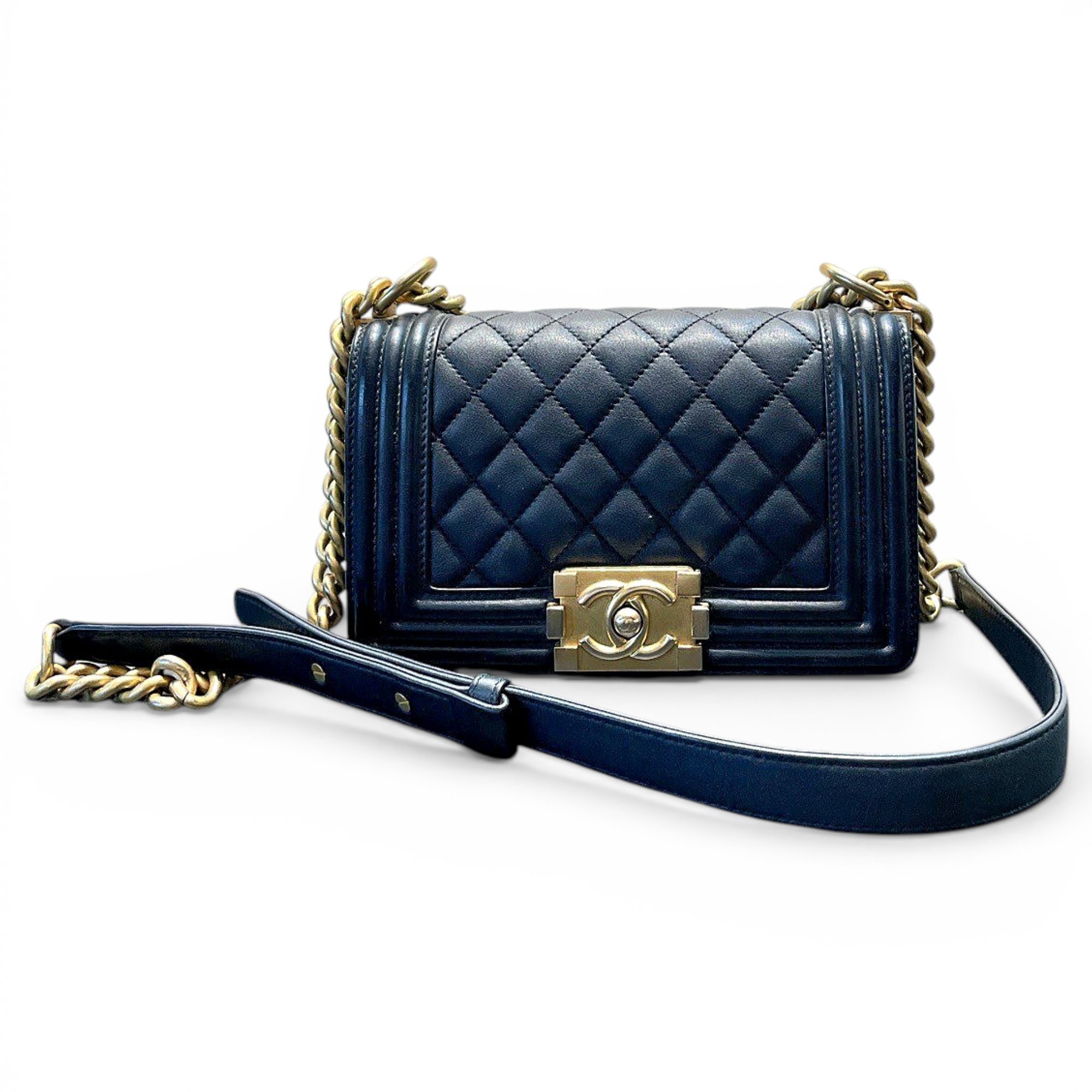 Boy leather handbag