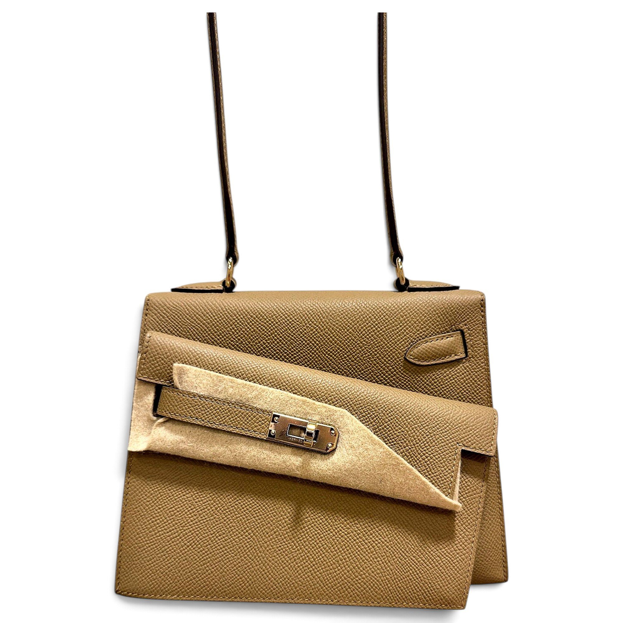 Kelly en Désordre leather handbag