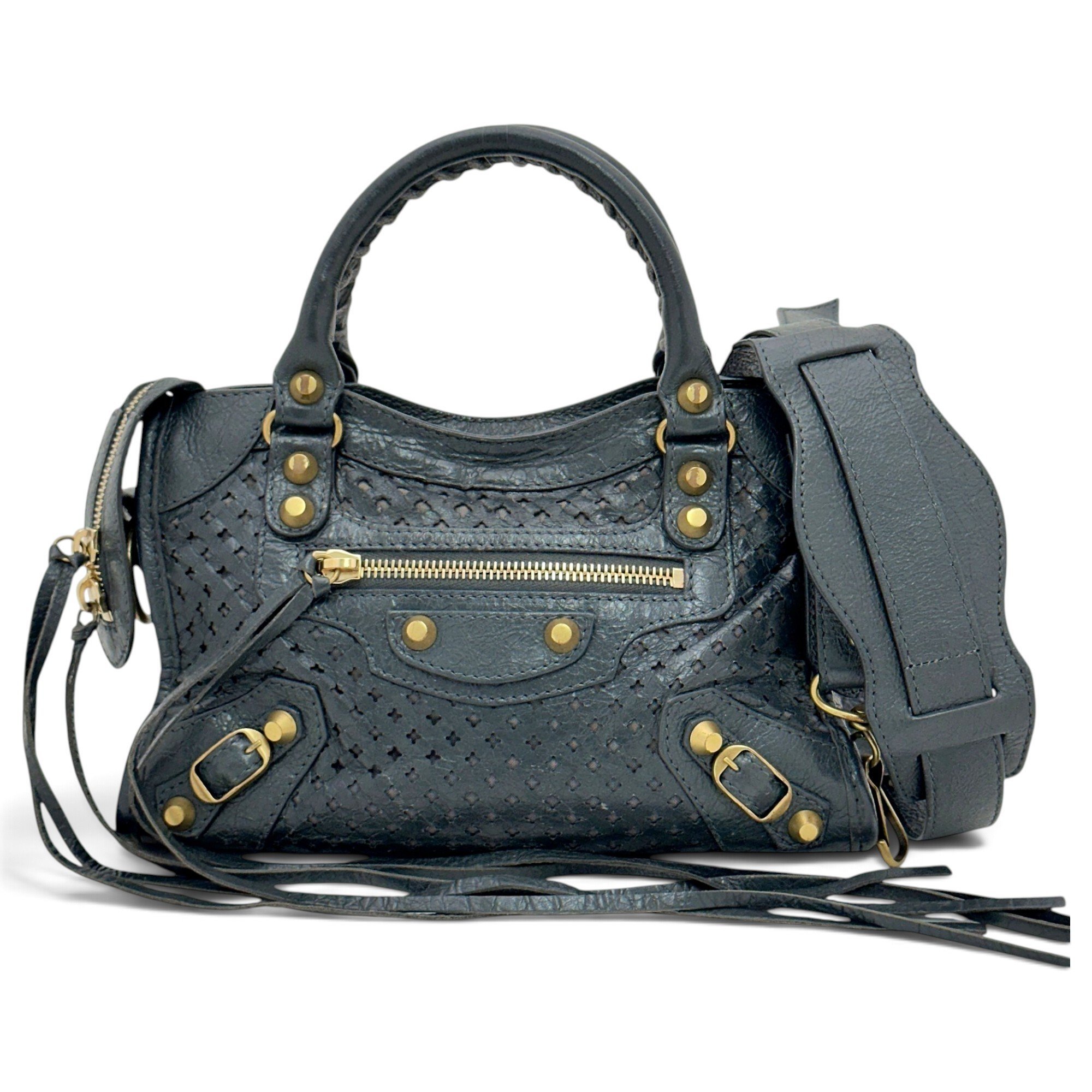 Neo Cagole City leather handbag