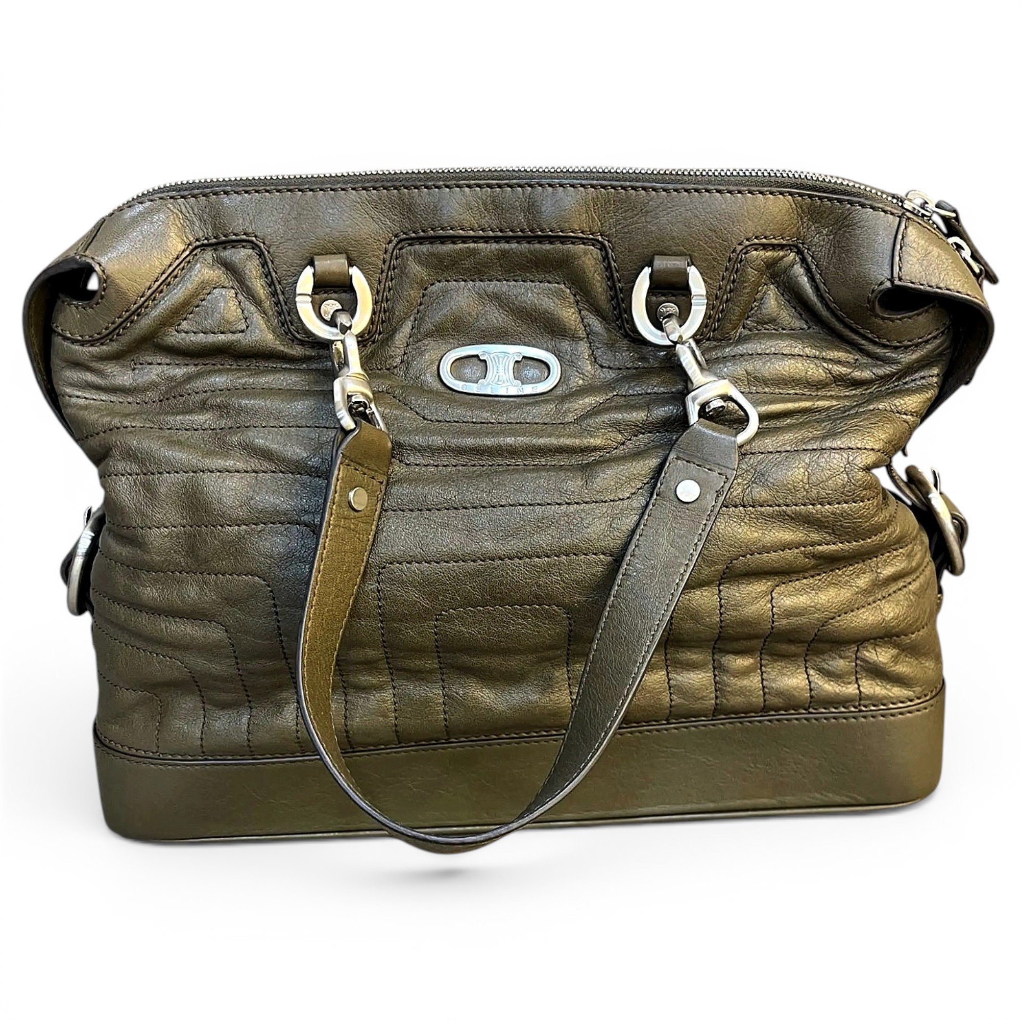 Leather handbag