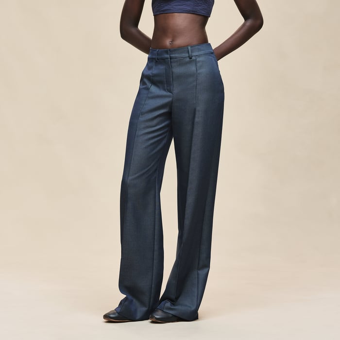 Bleu Mosaïque Pants