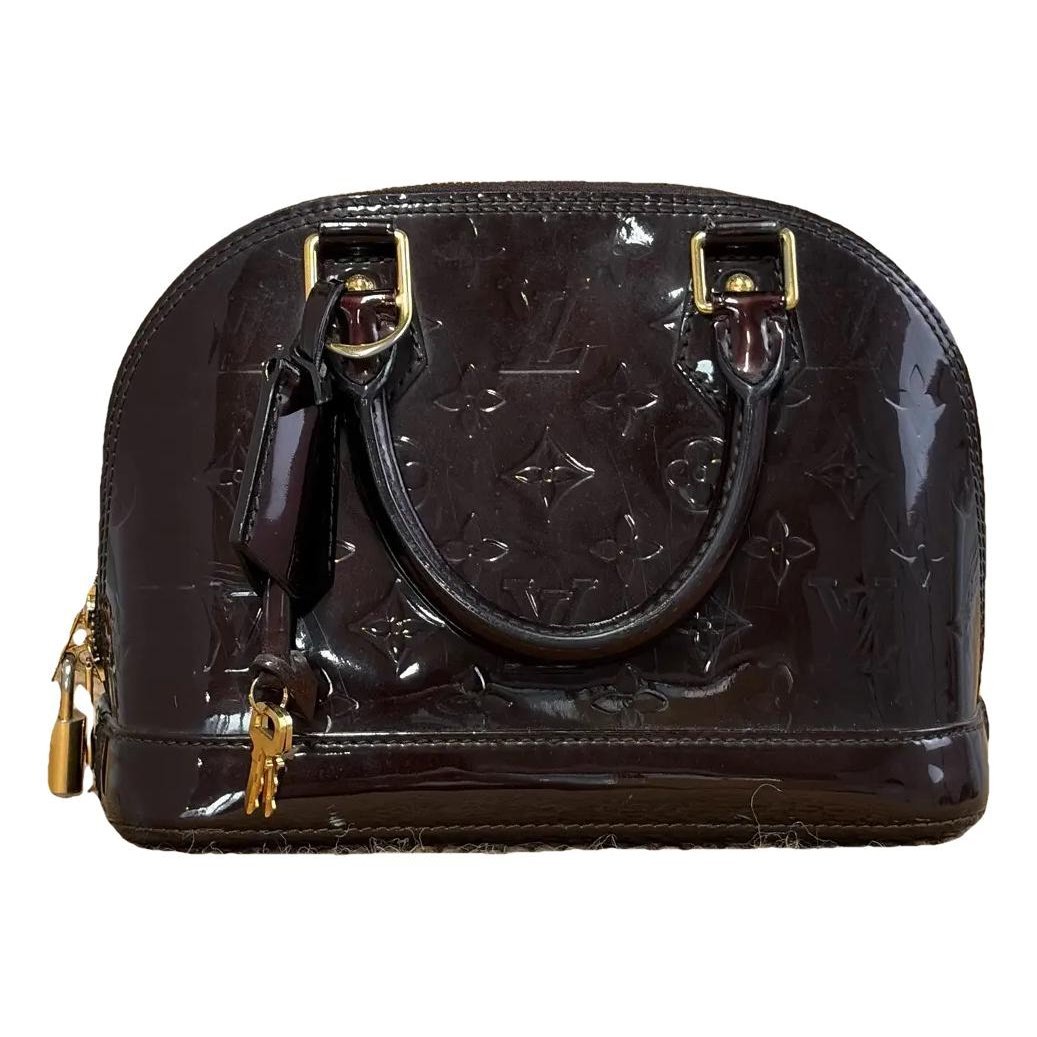 Alma BB patent leather handbag