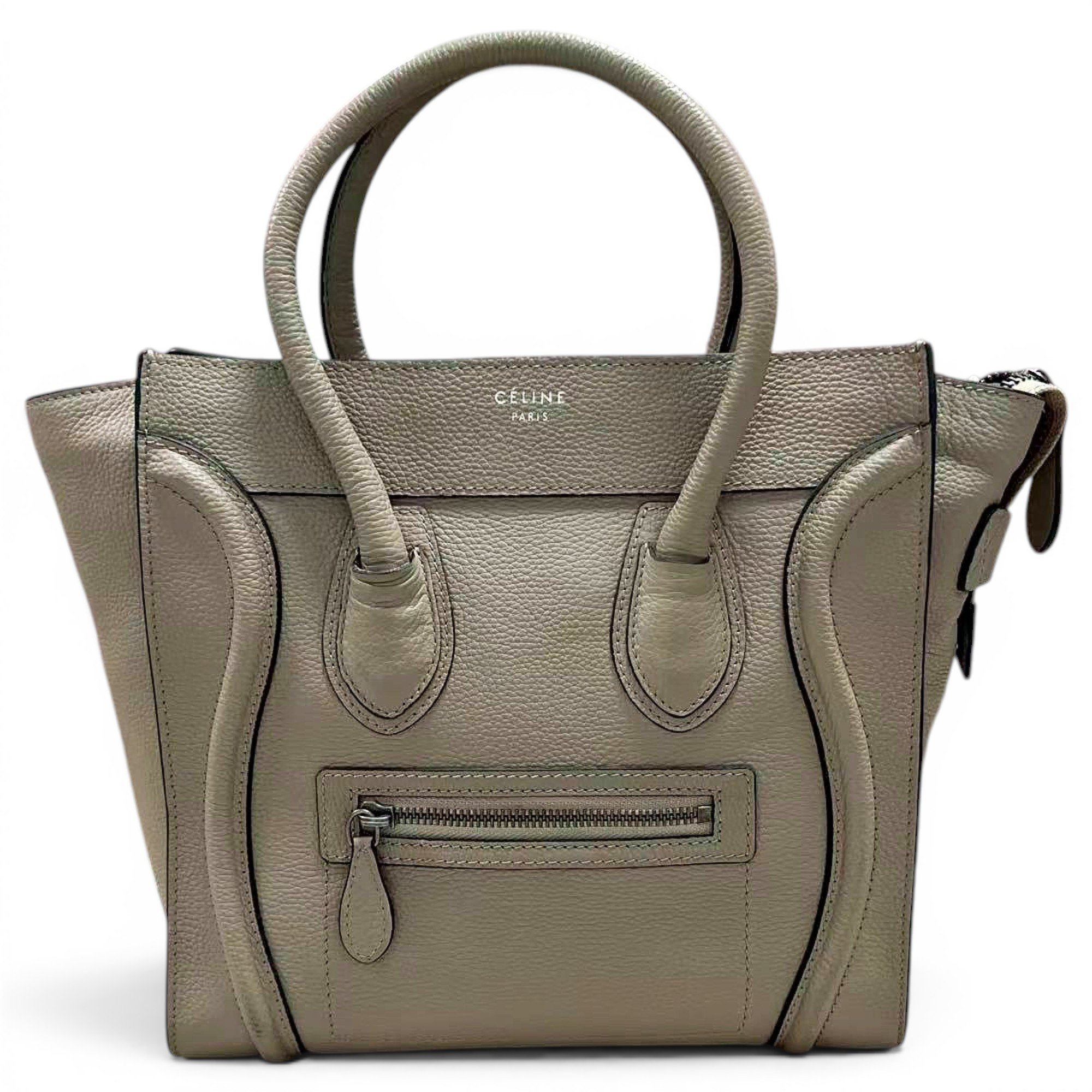 Luggage leather handbag