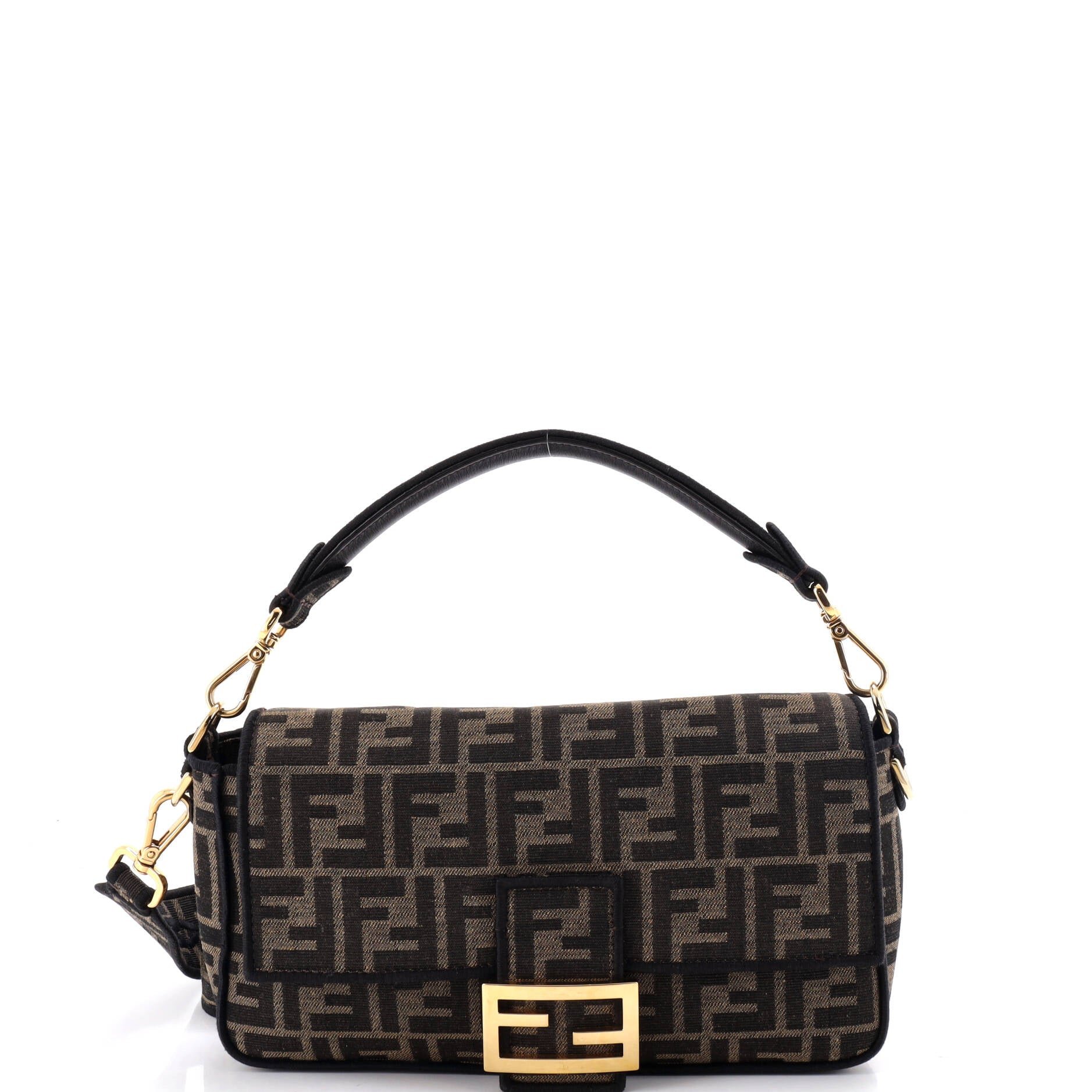 Baguette NM Bag Zucca Canvas Medium