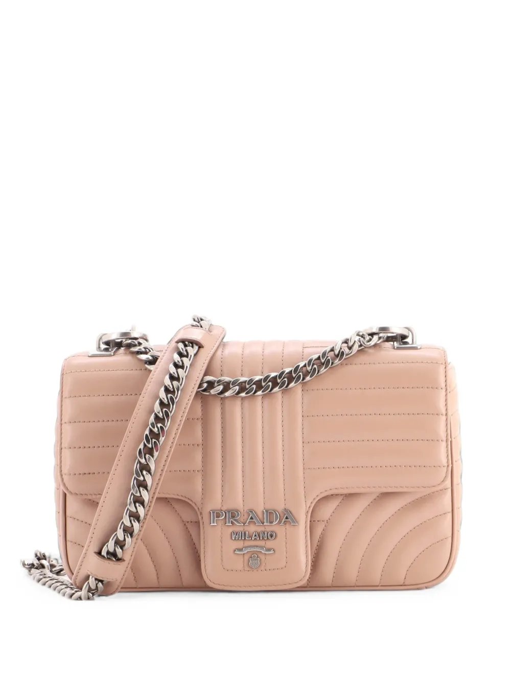 Chain Flap Shoulder Bag Diagramme Quilted Leather Medium crossbody bag