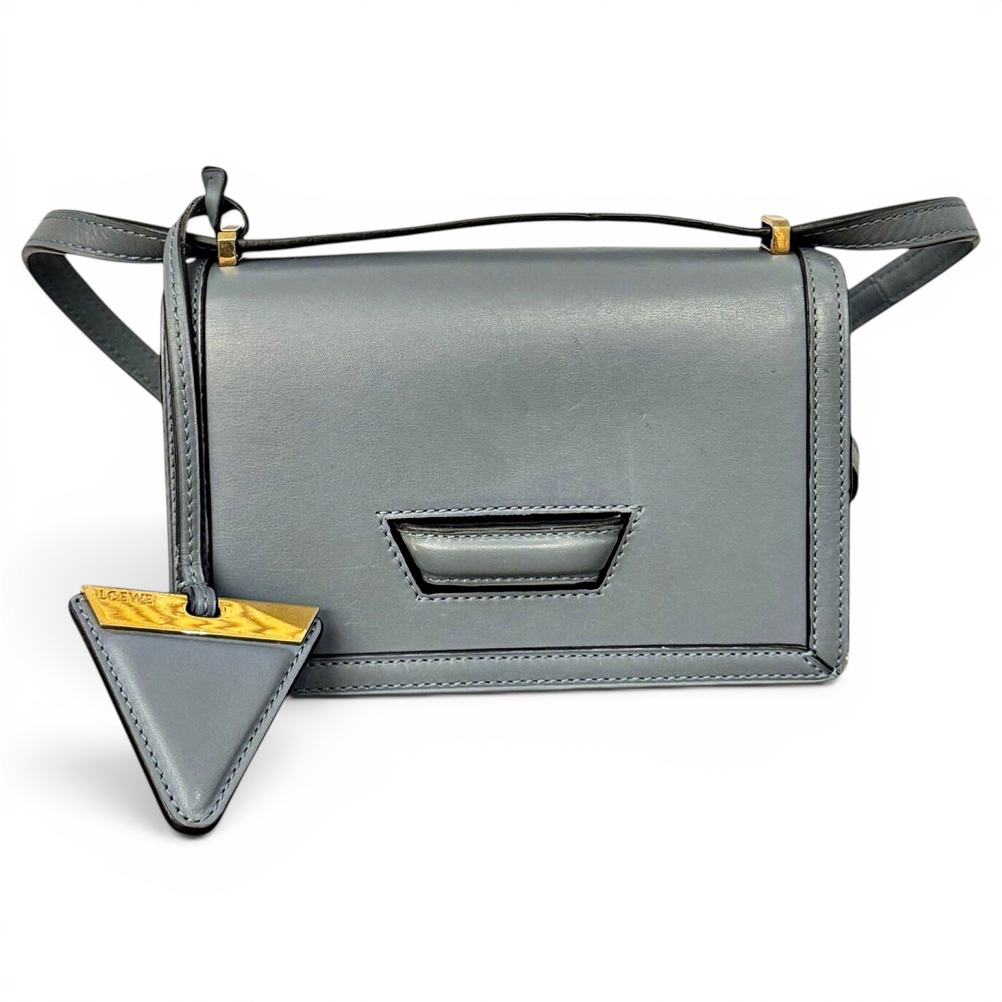 Barcelona leather handbag