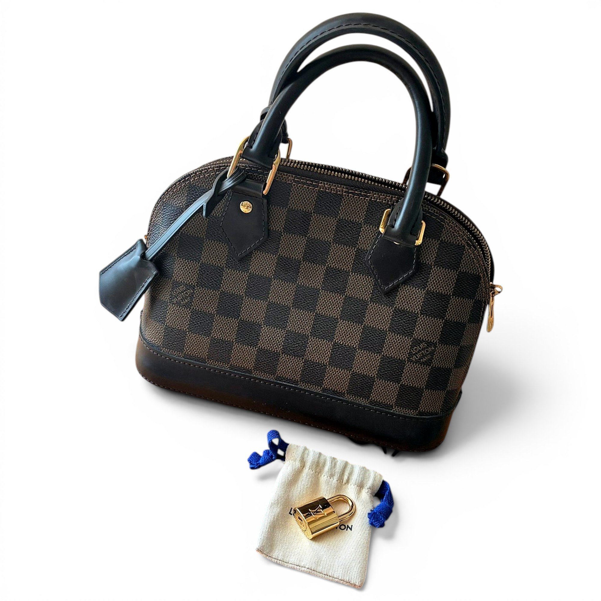 Alma leather handbag