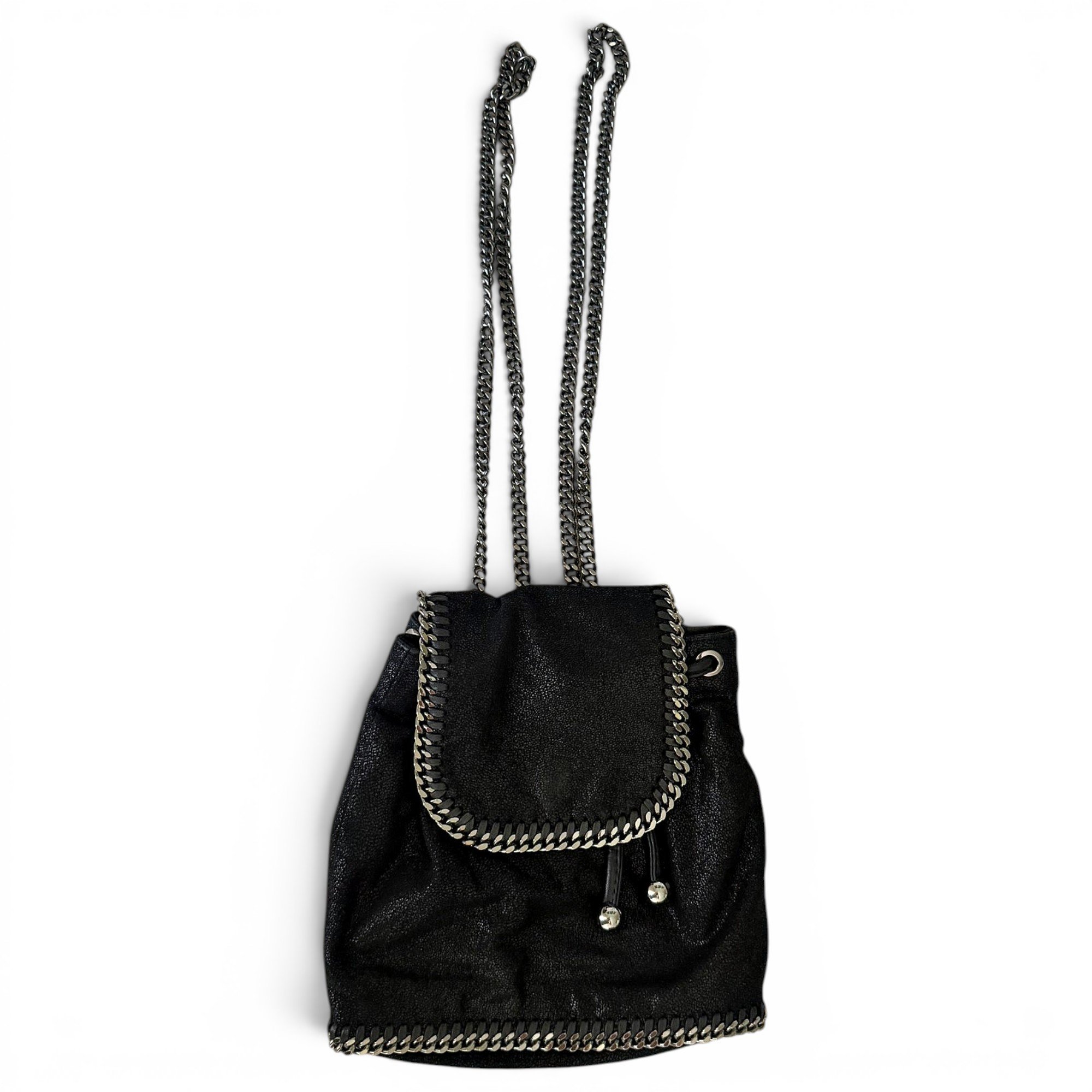 Falabella Go vegan leather backpack
