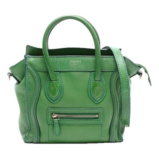 Nano Luggage leather handbag