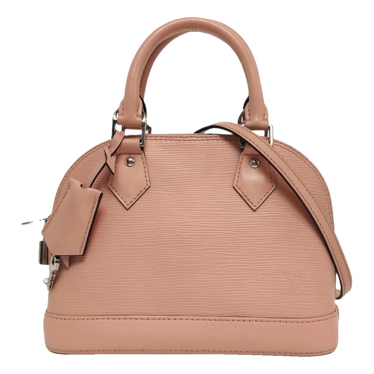 Louis Vuitton Alma BB leather handbag