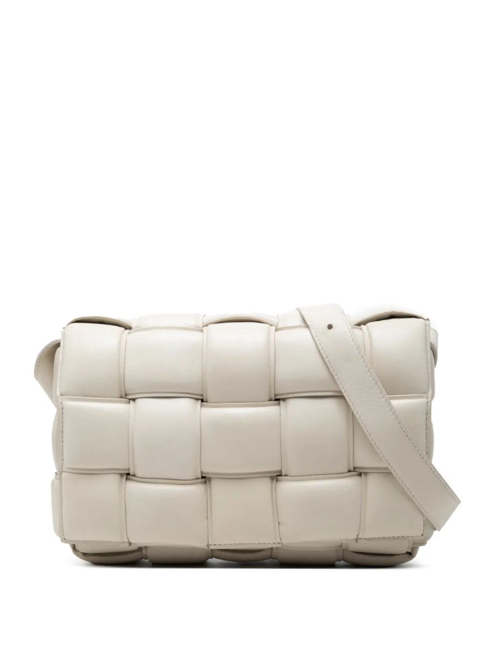 2012-2026 Nappa Intrecciato Padded Cassette crossbody bag