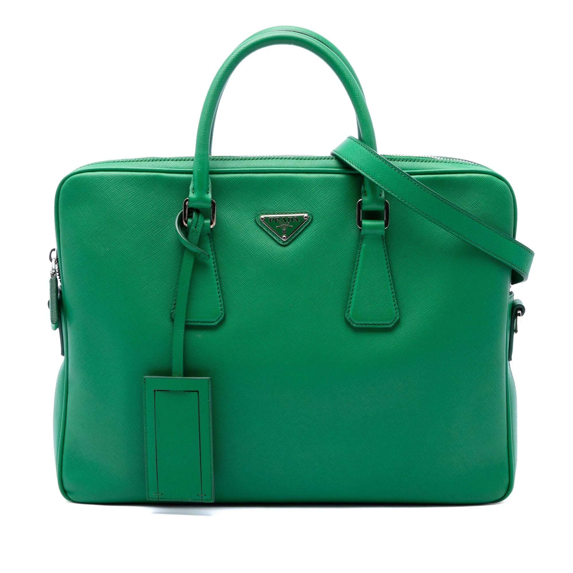 Leather handbag