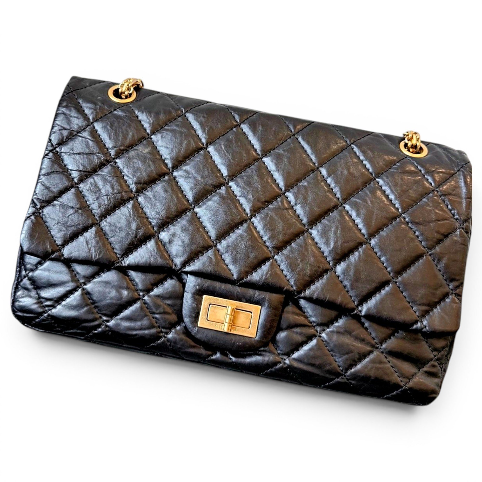 2.55 leather handbag