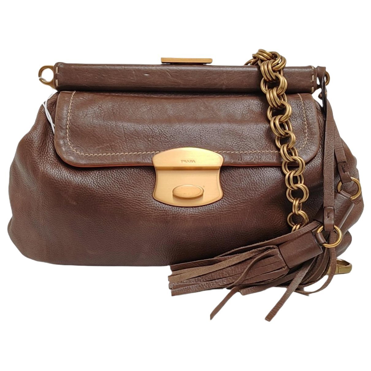 Leather handbag