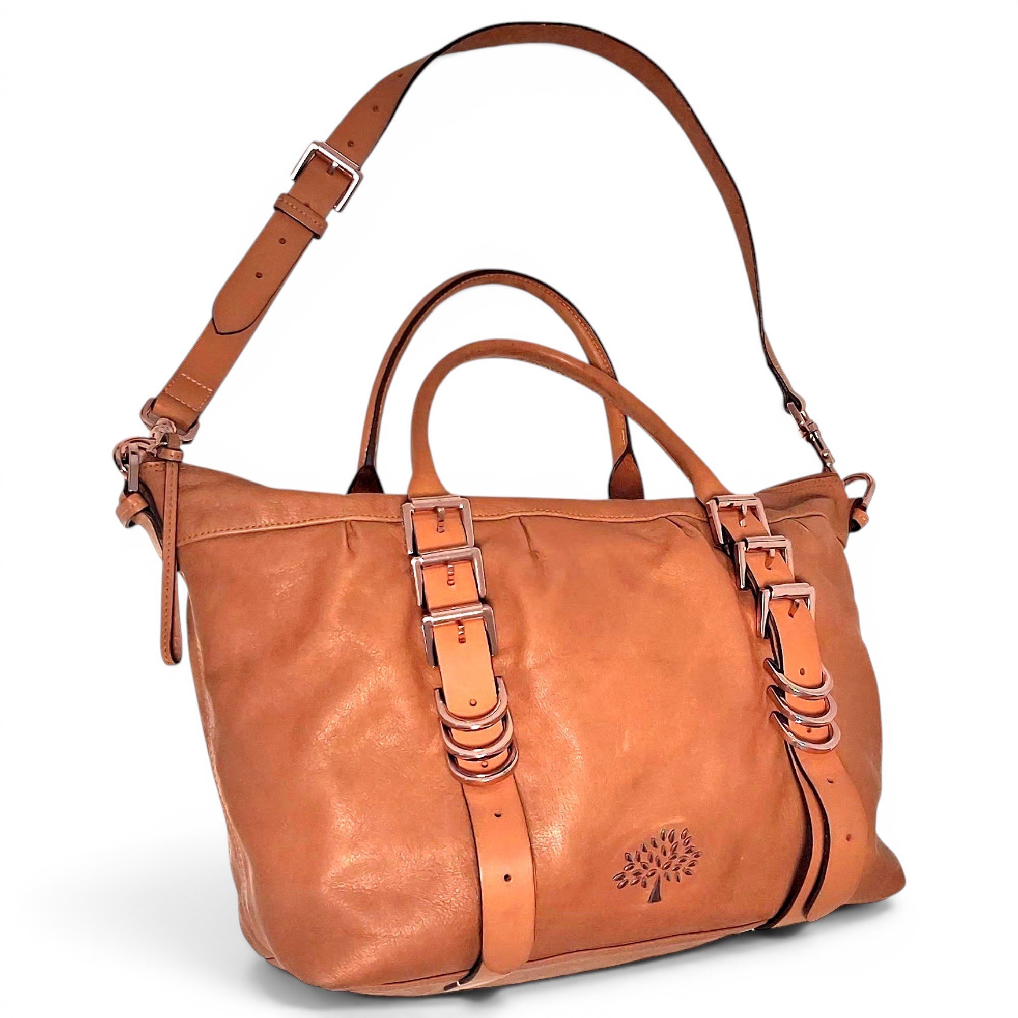 Leather crossbody bag