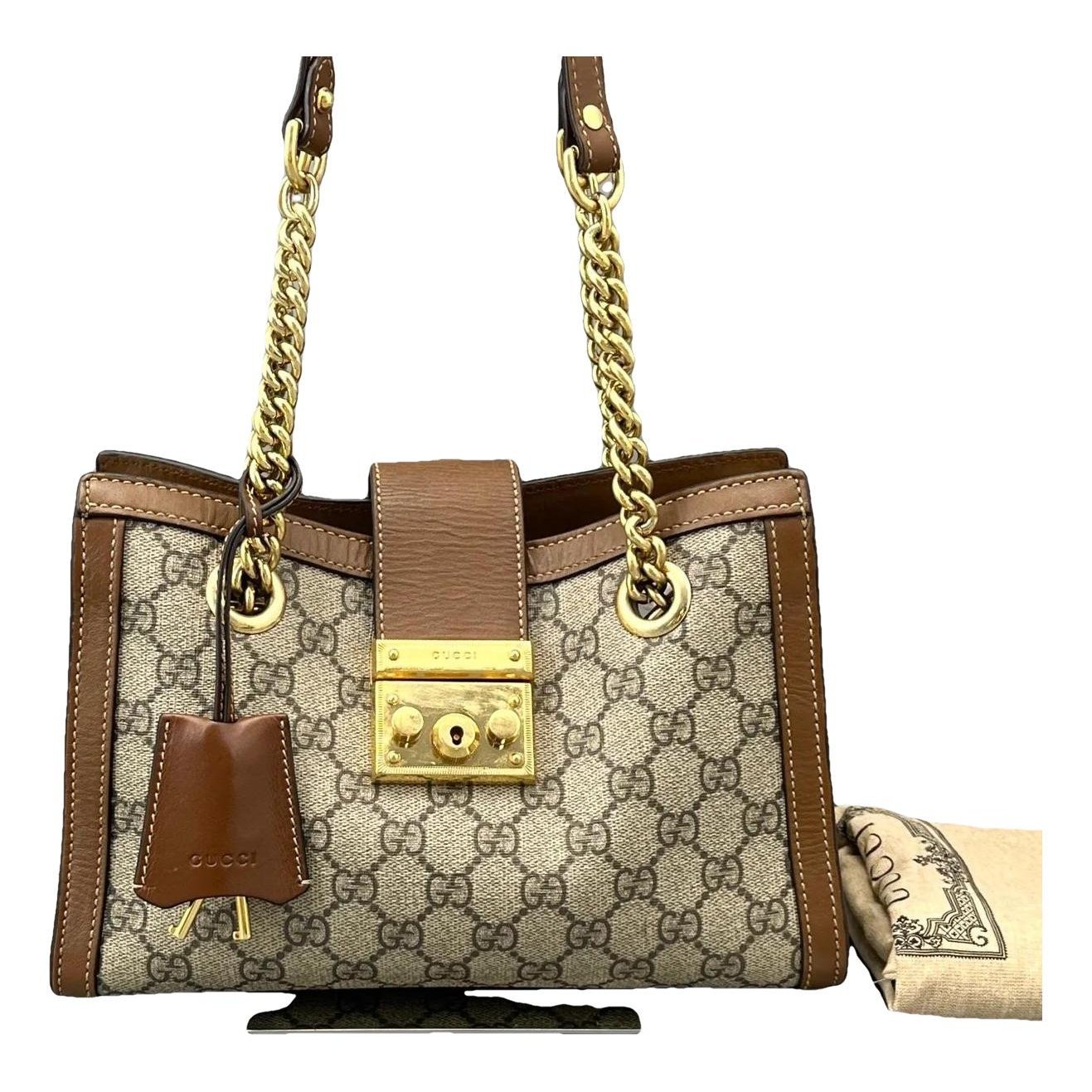 Padlock cloth handbag