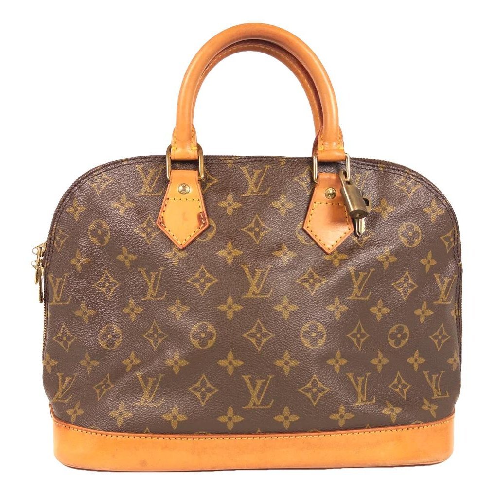 Alma leather handbag