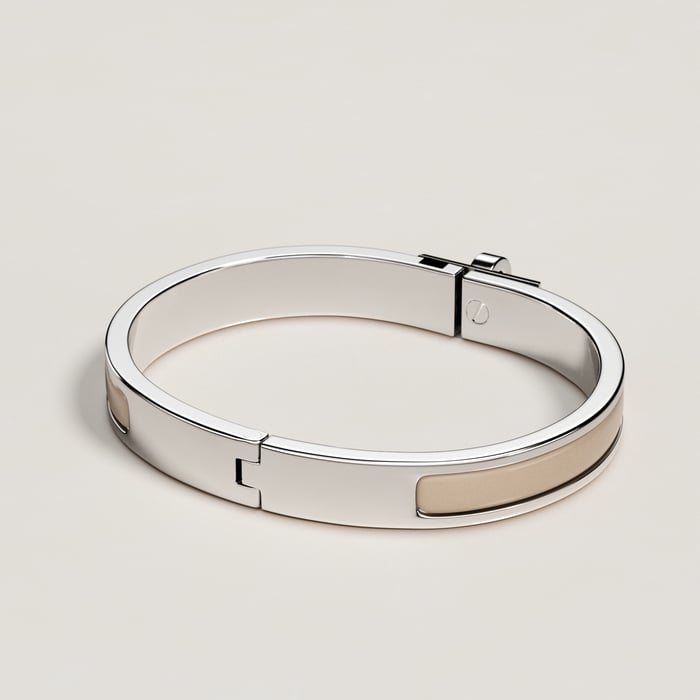 Marron Glacé Mini Clic Kelly Bracelet