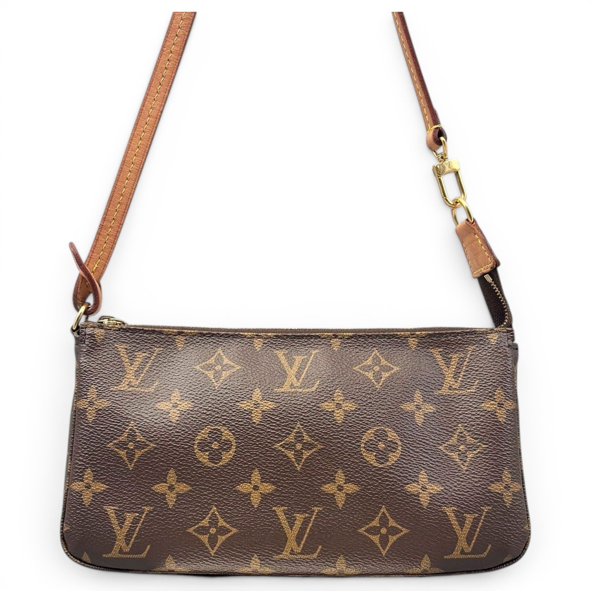 Pochette Accessoire leather handbag