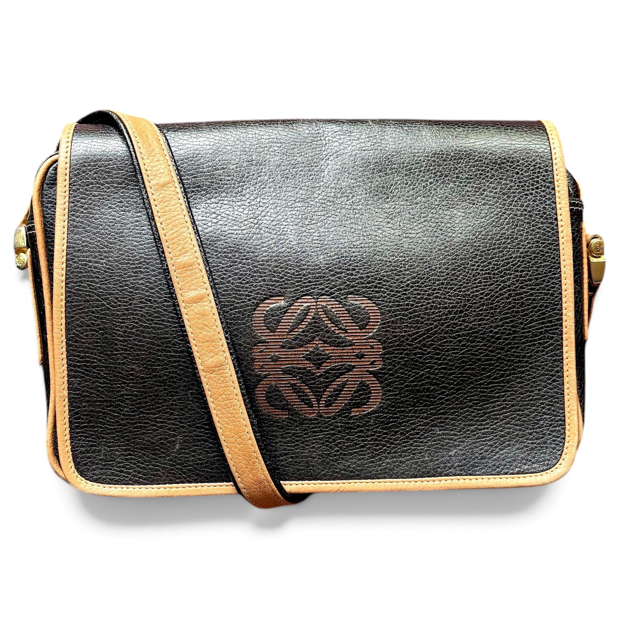 Leather satchel
