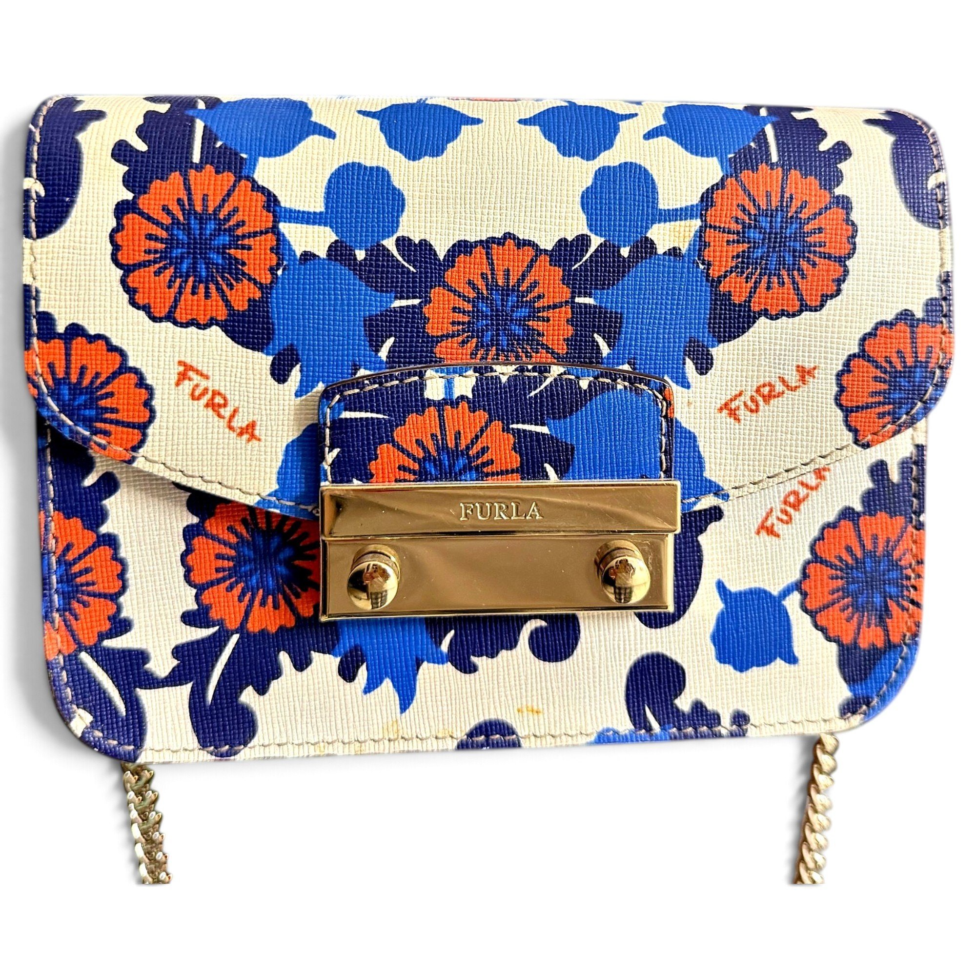 Metropolis leather crossbody bag