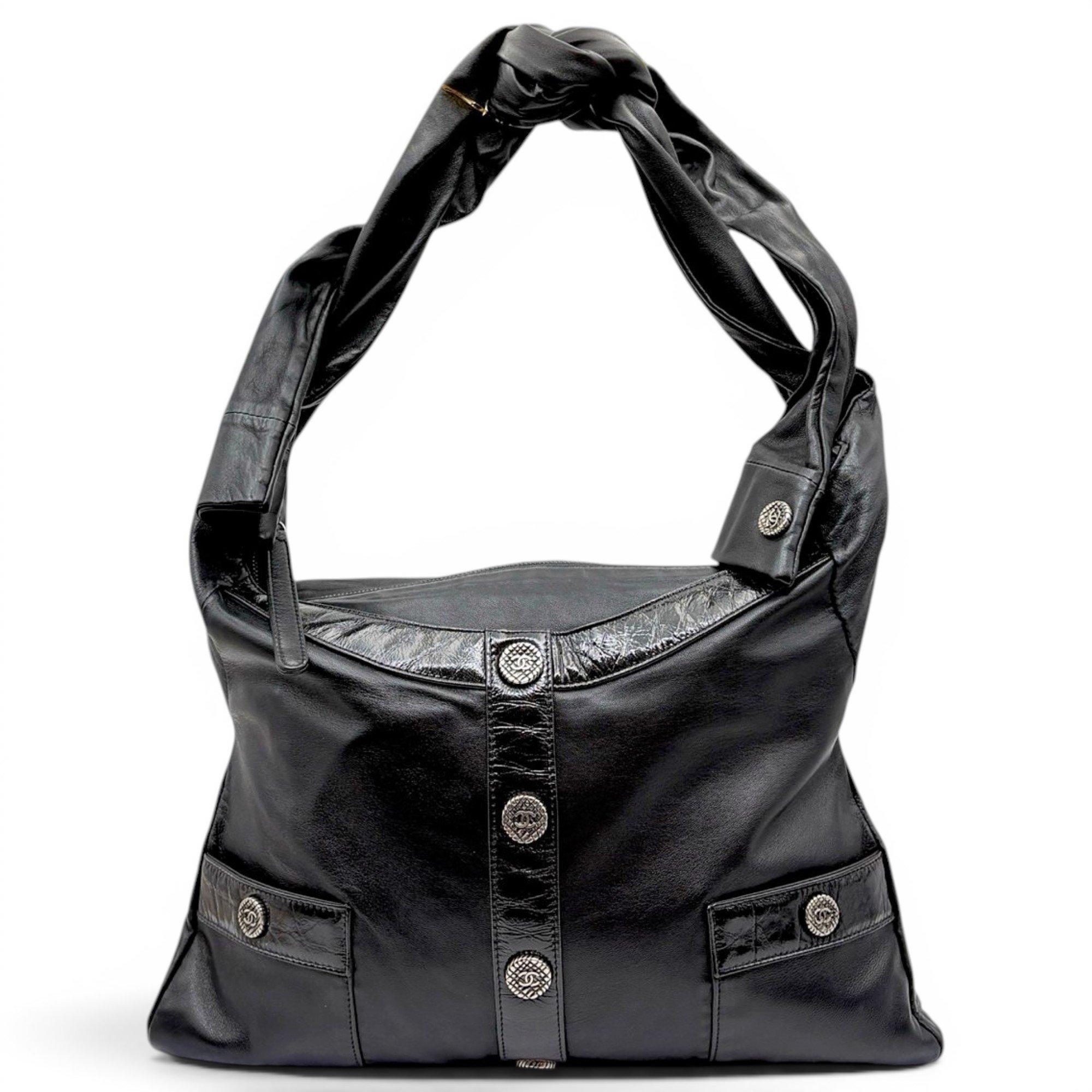 Leather handbag