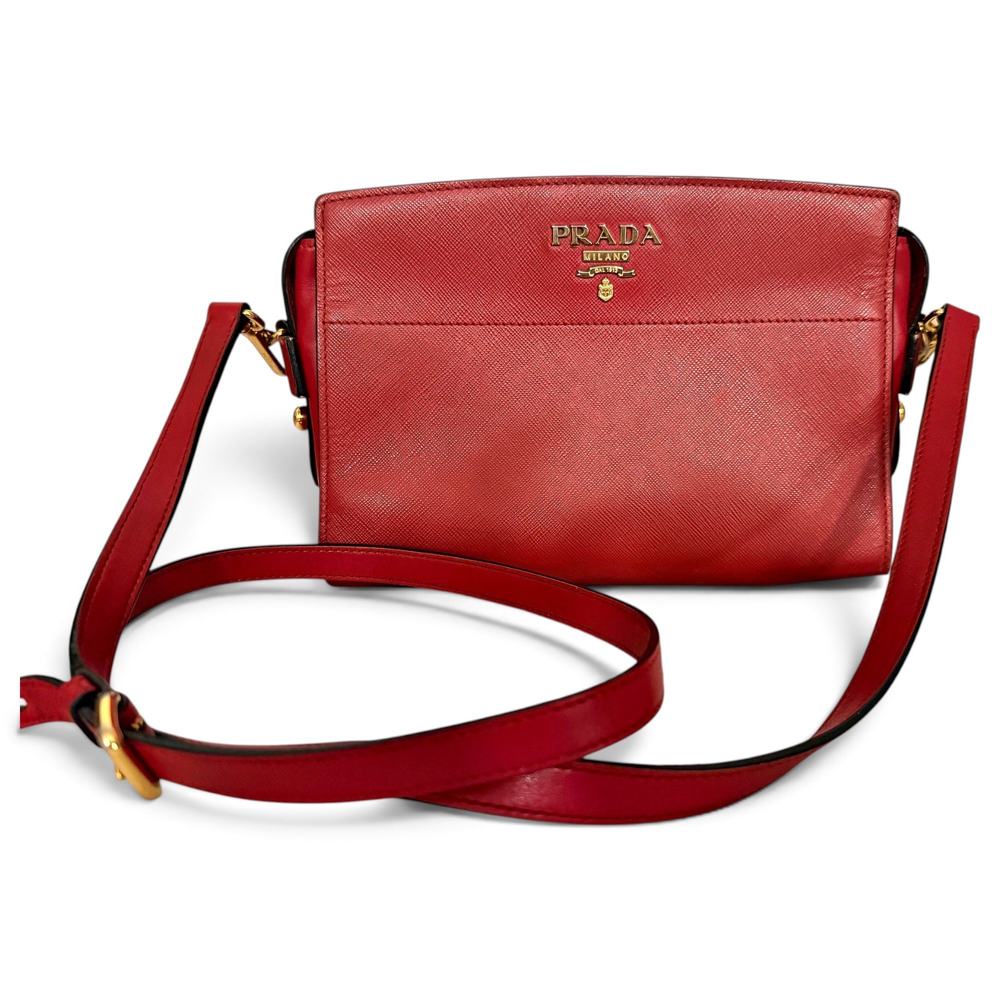 Leather crossbody bag