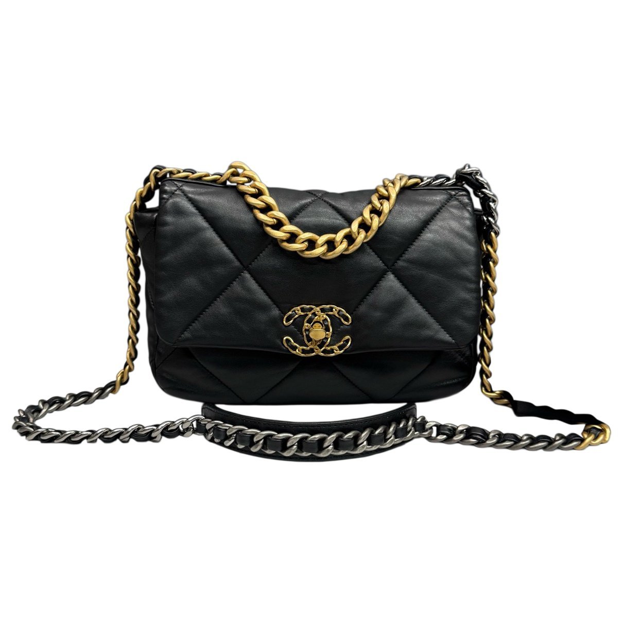 Chanel 19 leather handbag