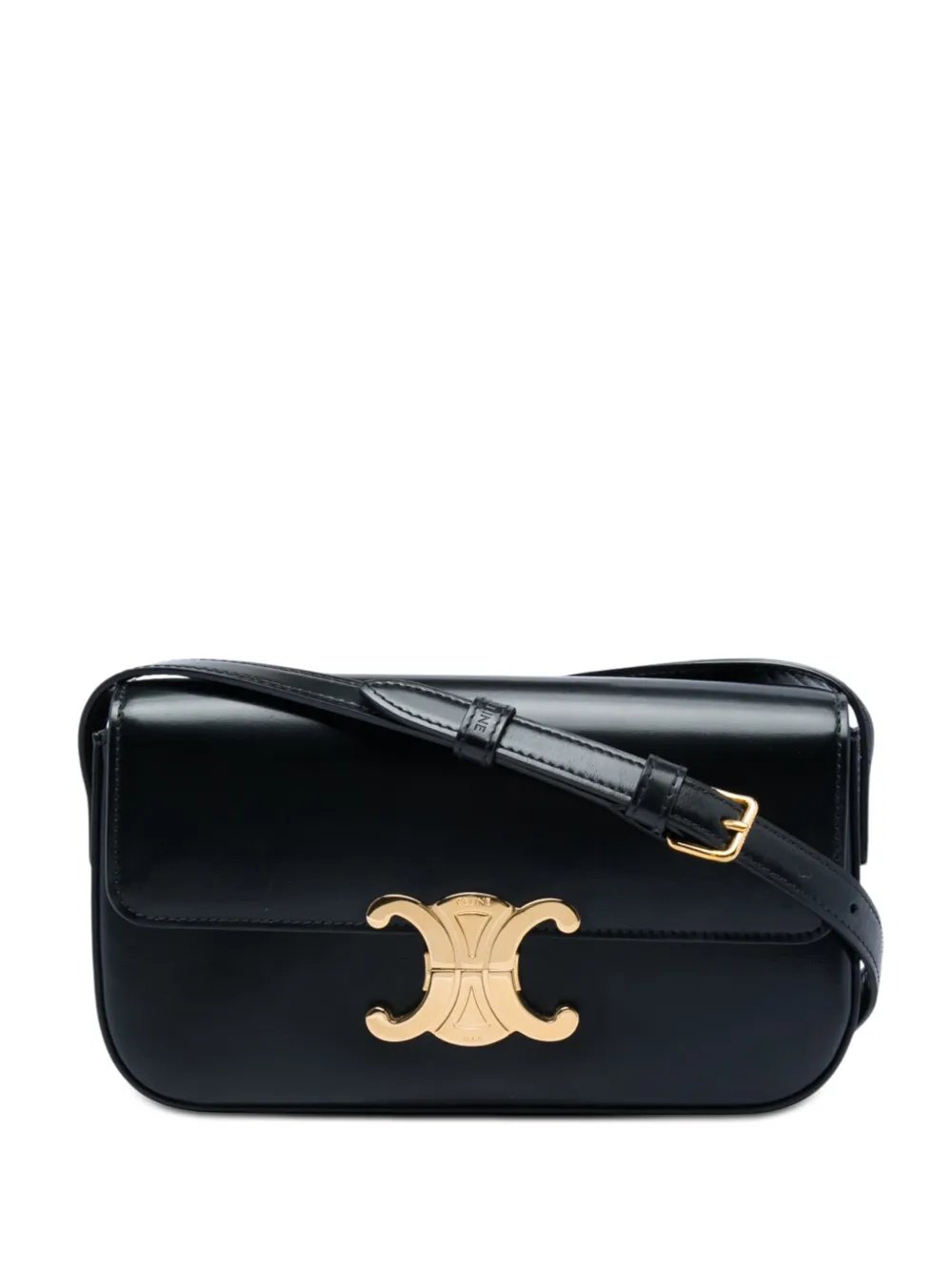 2021 Shiny Calfskin Triomphe Claude shoulder bag