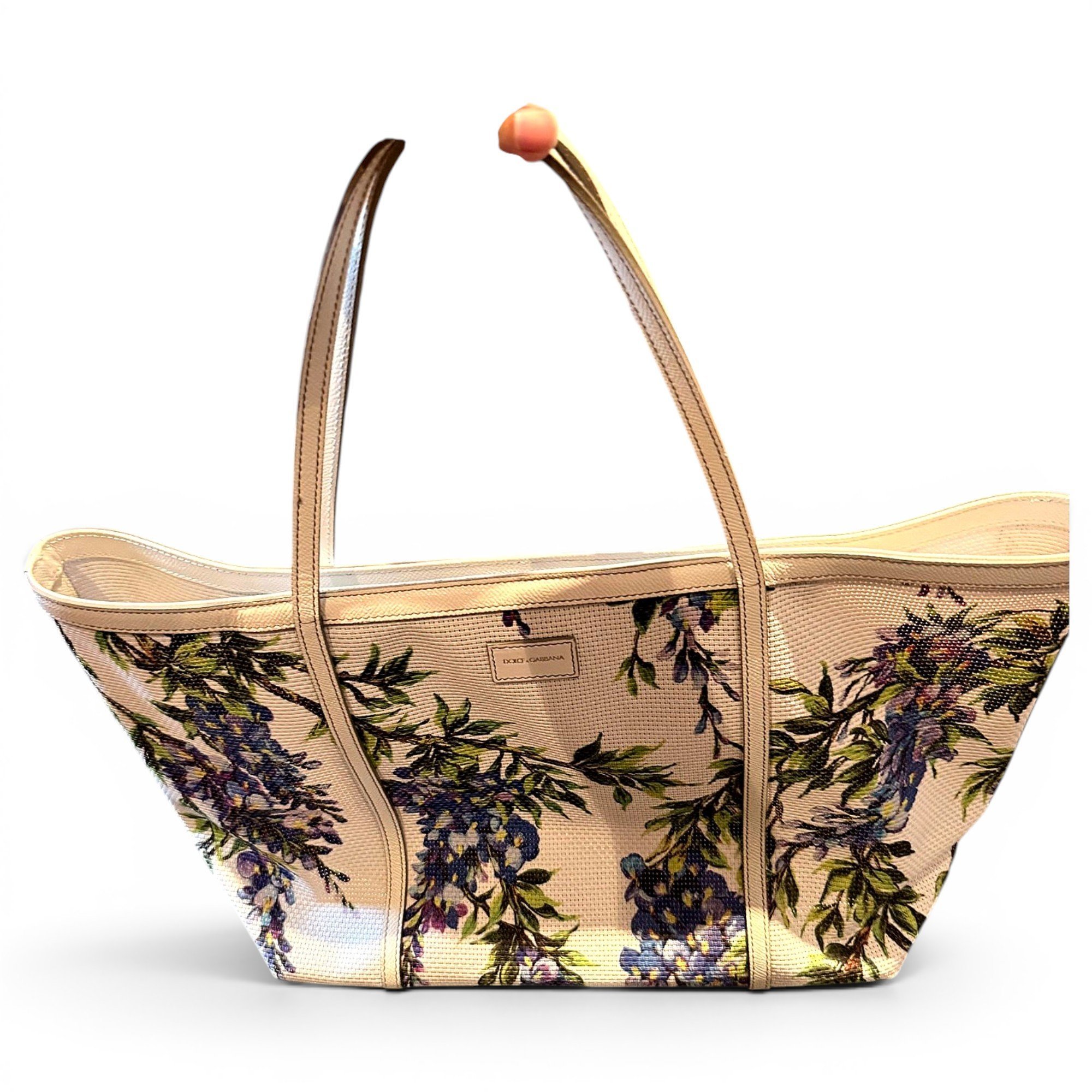 Leather tote