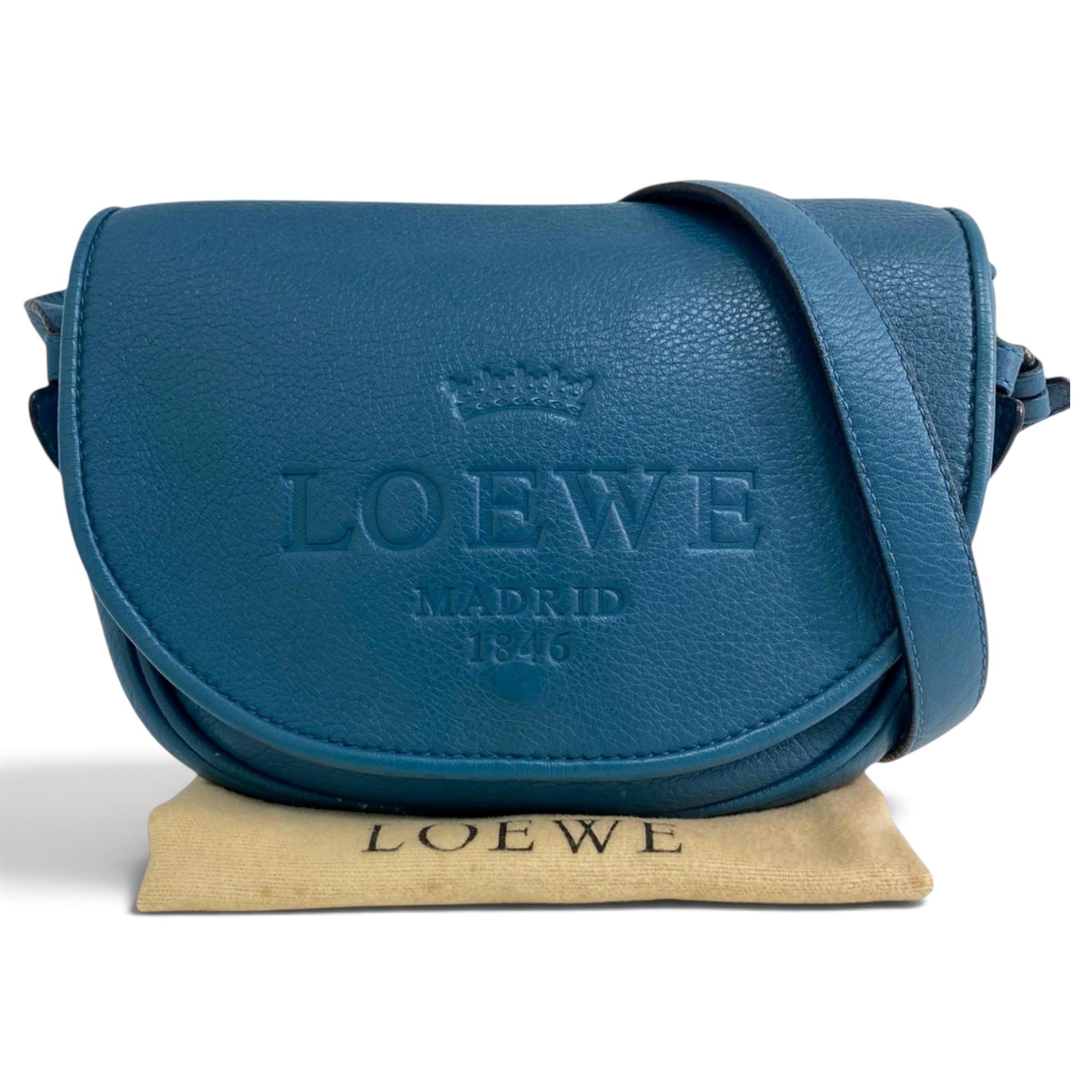 Leather crossbody bag