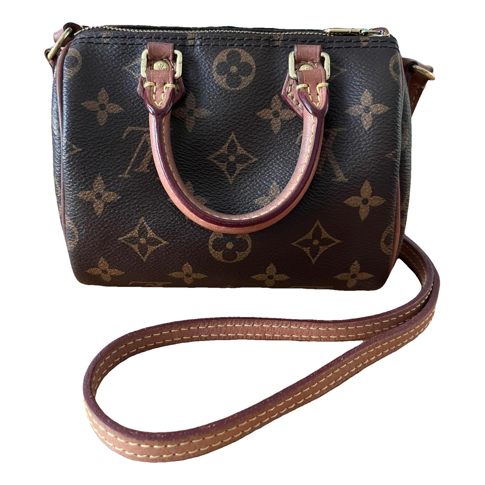 Nano Speedy / Mini HL leather mini bag