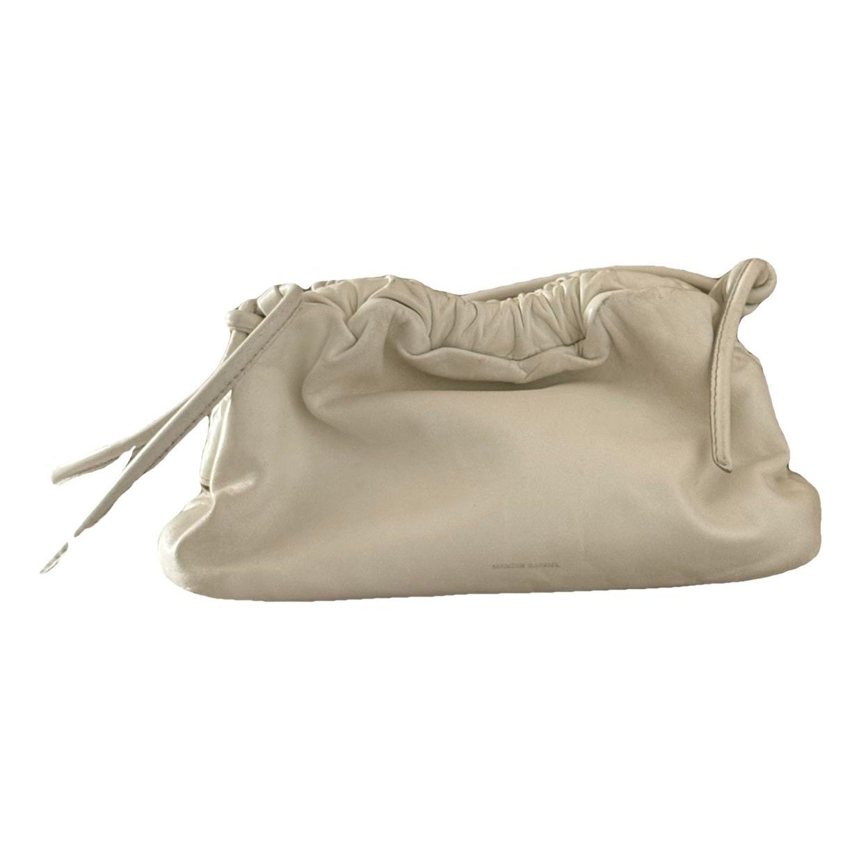 Cloud leather clutch bag