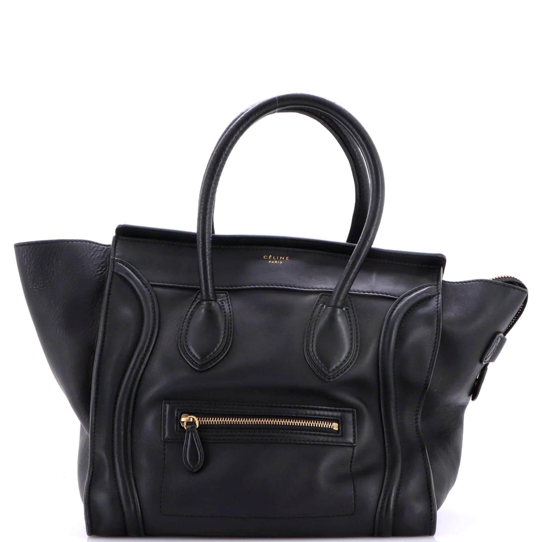 Leather tote