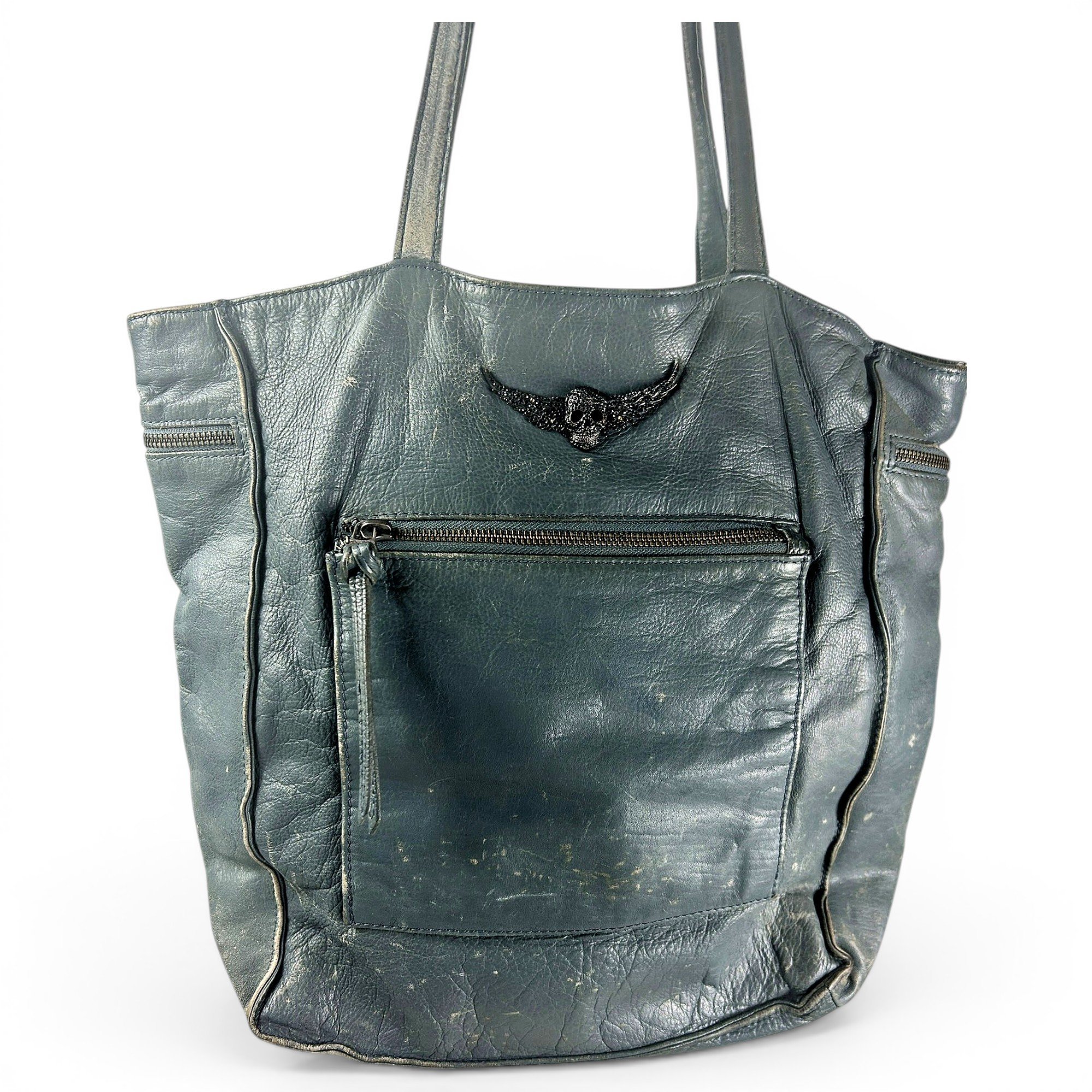 Leather handbag
