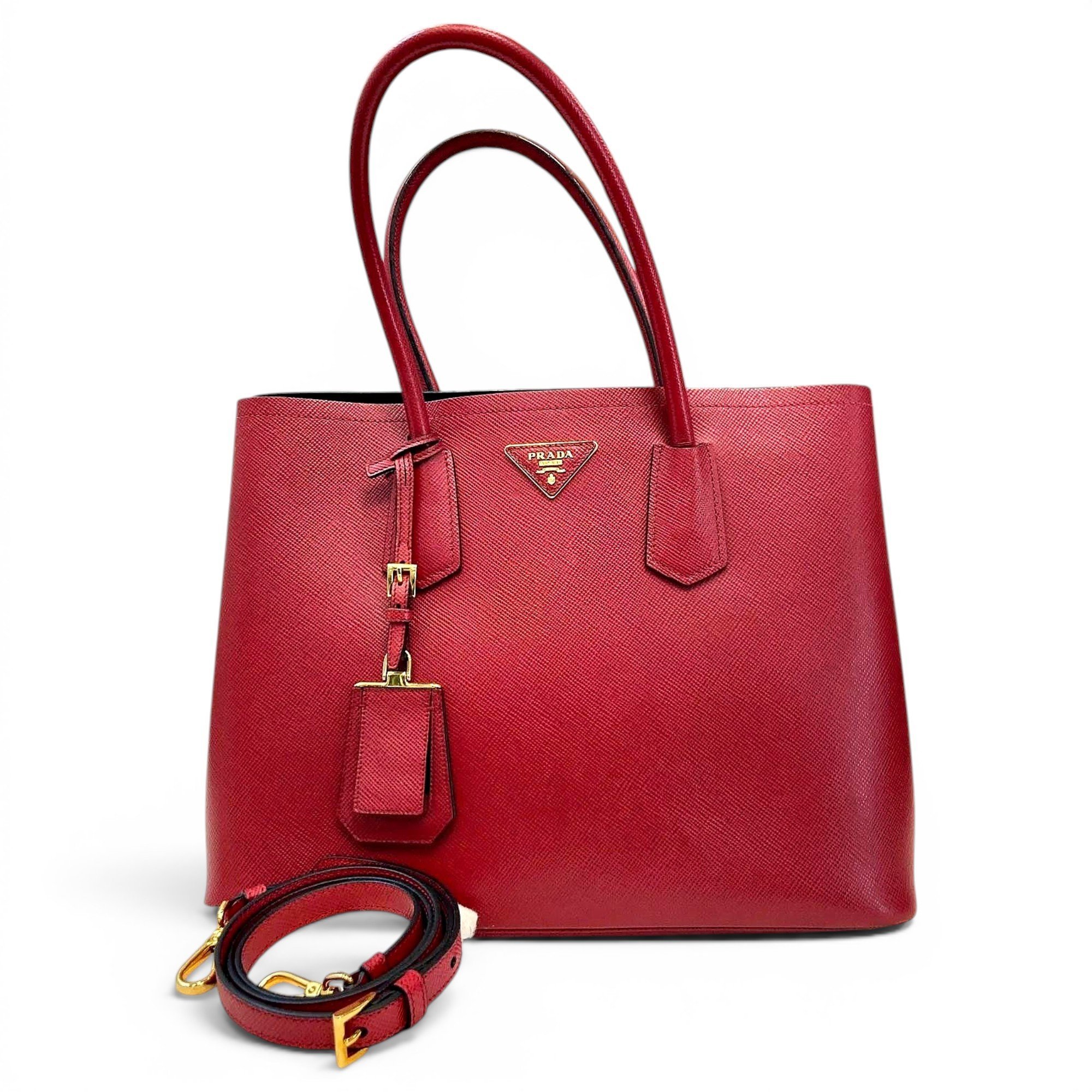 Leather tote