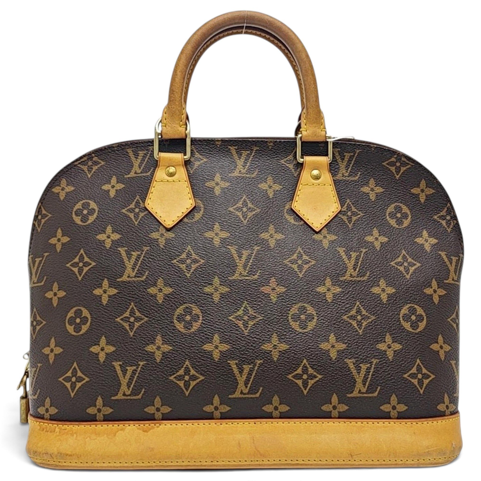 Alma leather handbag