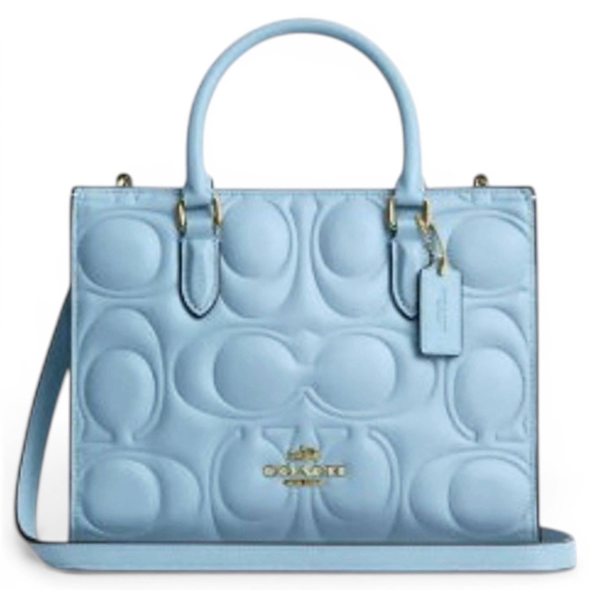 Leather tote