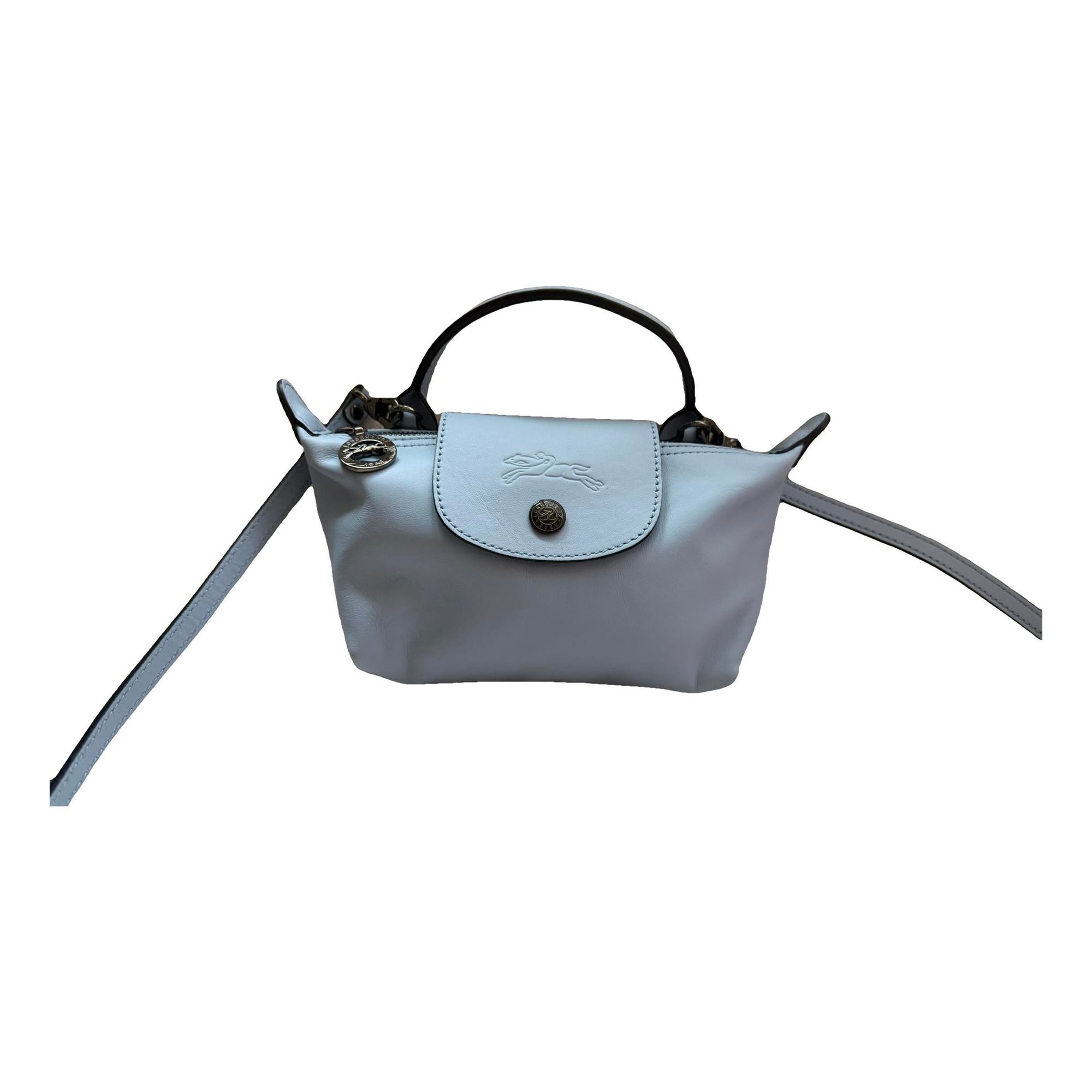Pliage leather handbag
