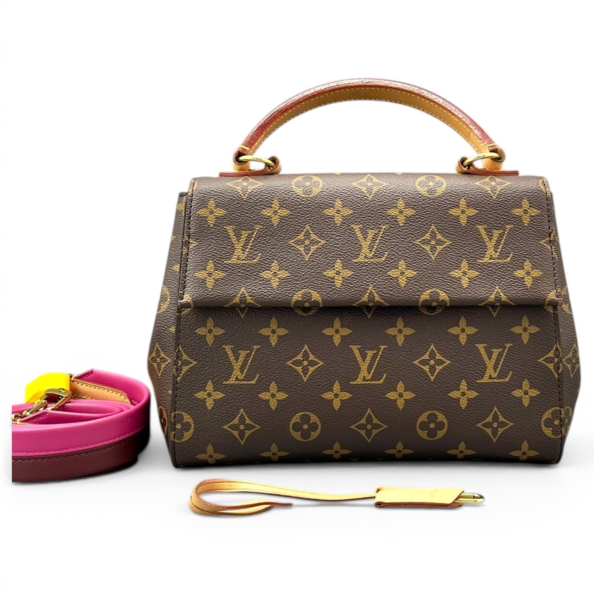 Louis Vuitton Cluny leather handbag