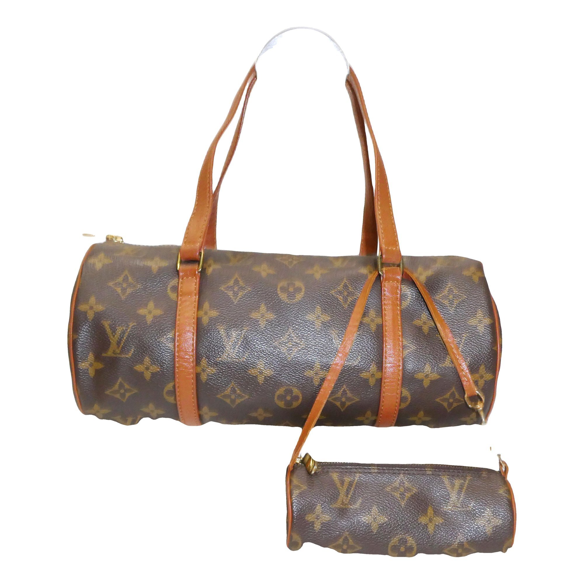 Papillon leather handbag