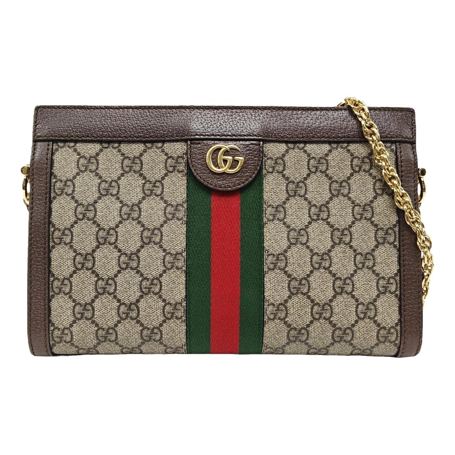 Ophidia leather handbag