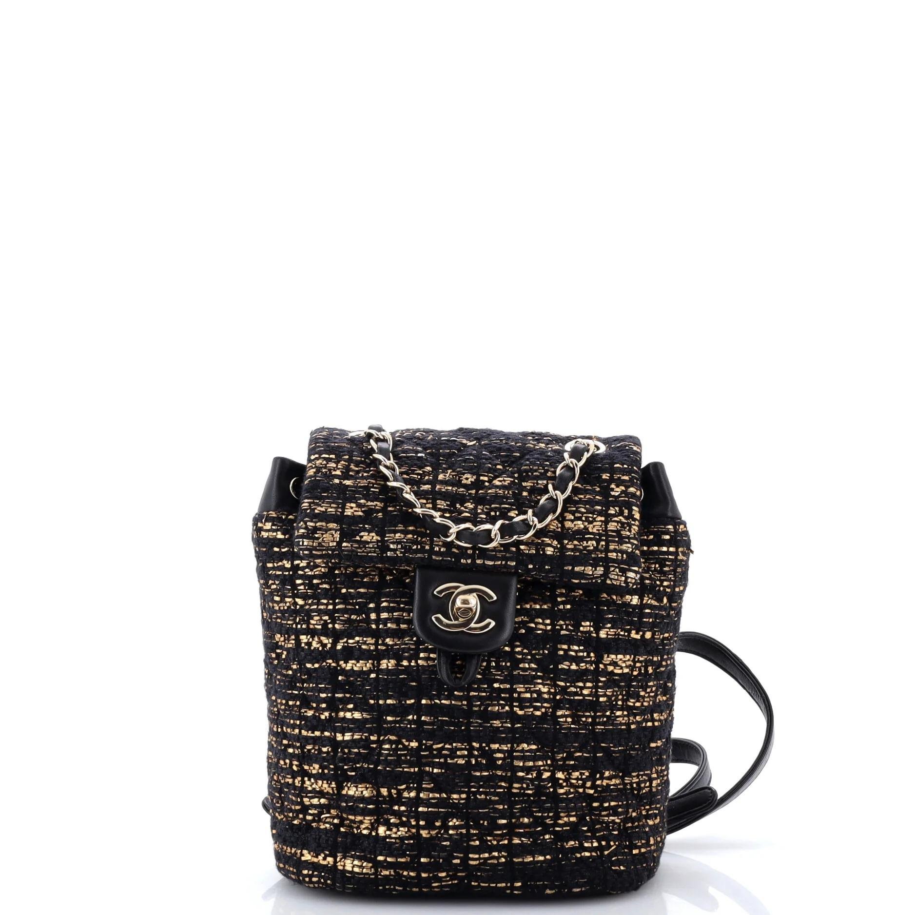 Tweed backpack