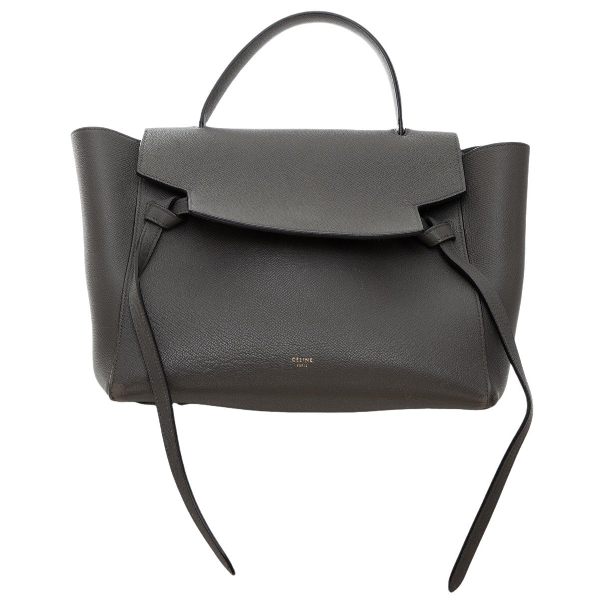 Belt leather handbag