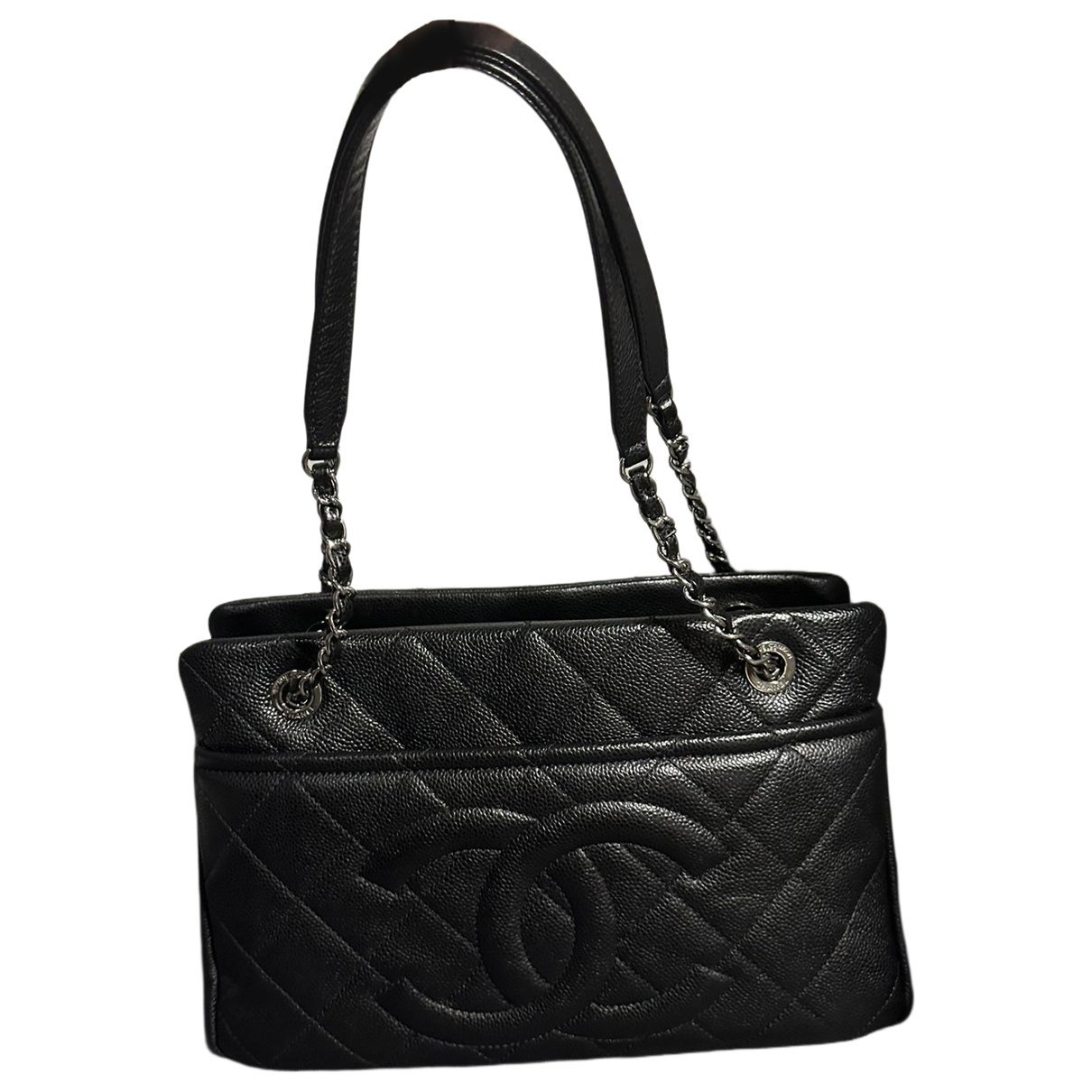 Leather tote