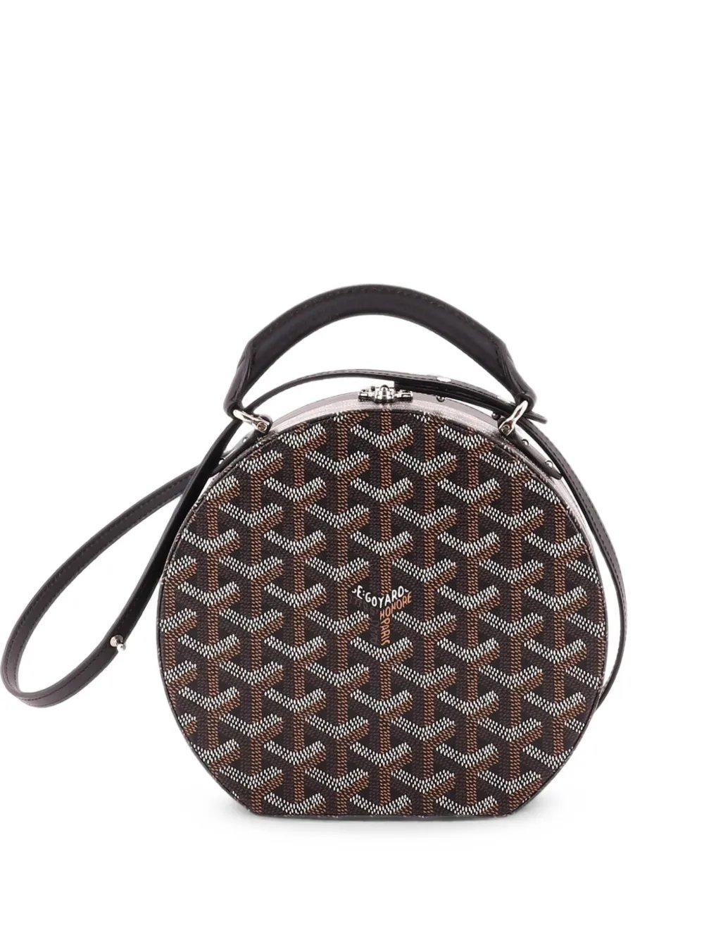 Alto Hatbox Bag Coated Canvas satchel