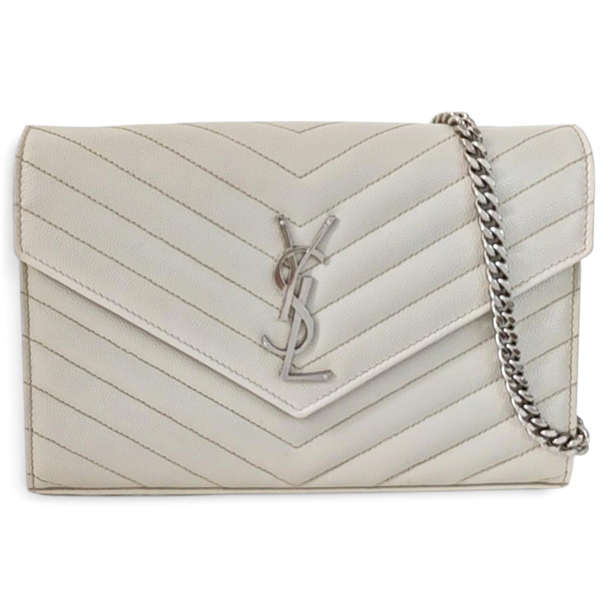 Baby monogramme leather handbag