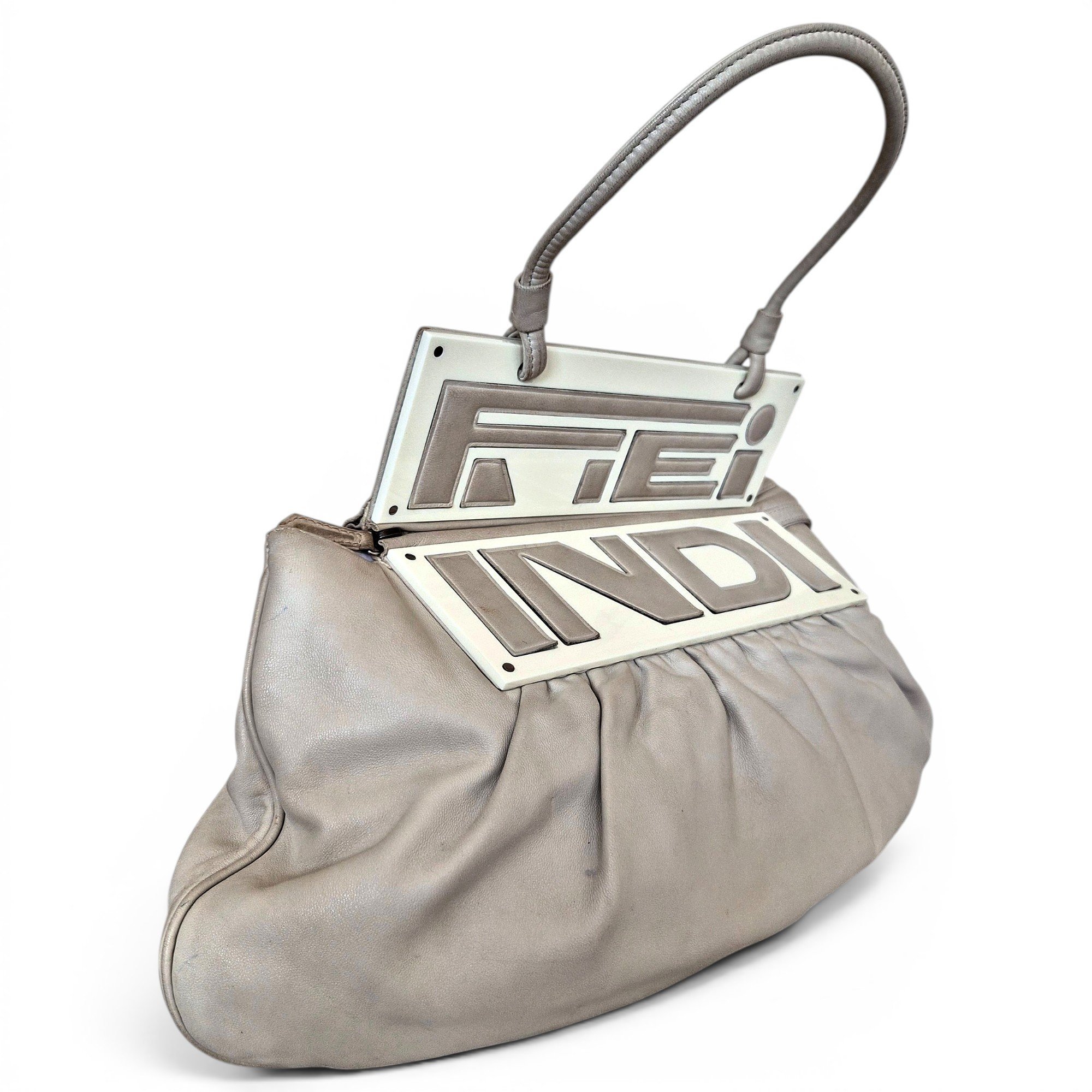 Leather handbag