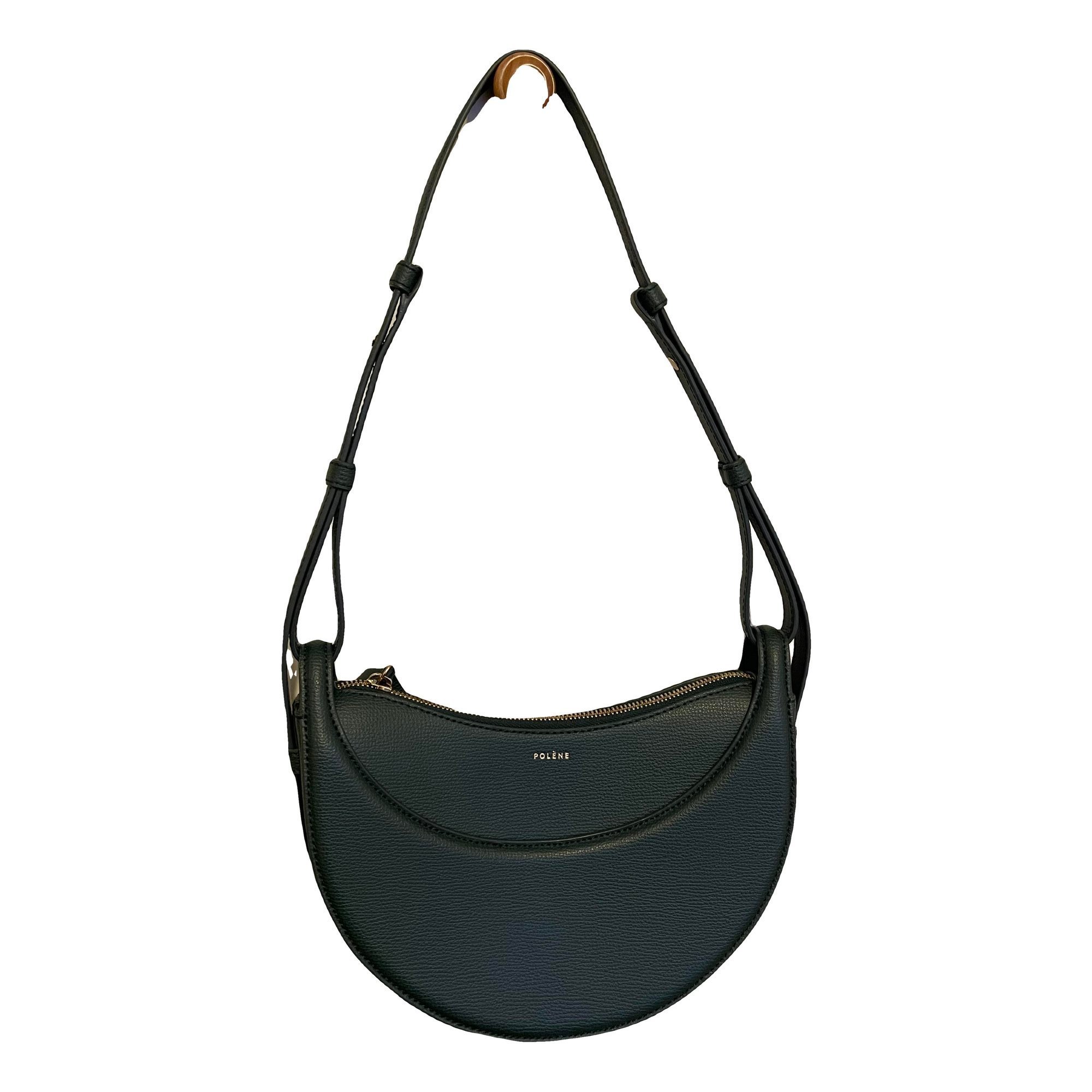 Polene Numéro Dix leather crossbody bag